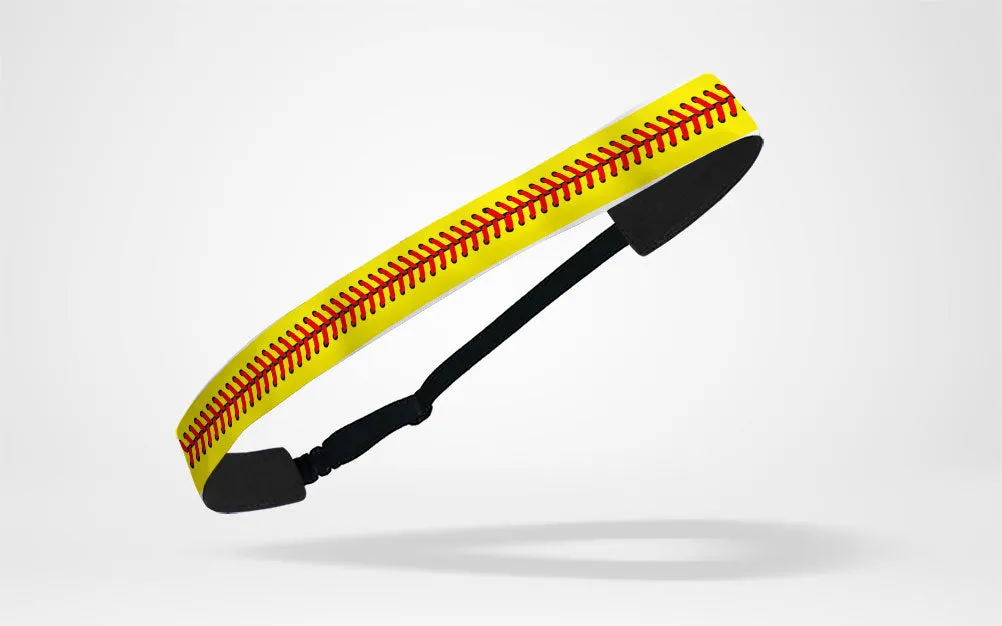 RAVEbandz Adjustable Headbands (Sporty Softball Theme)