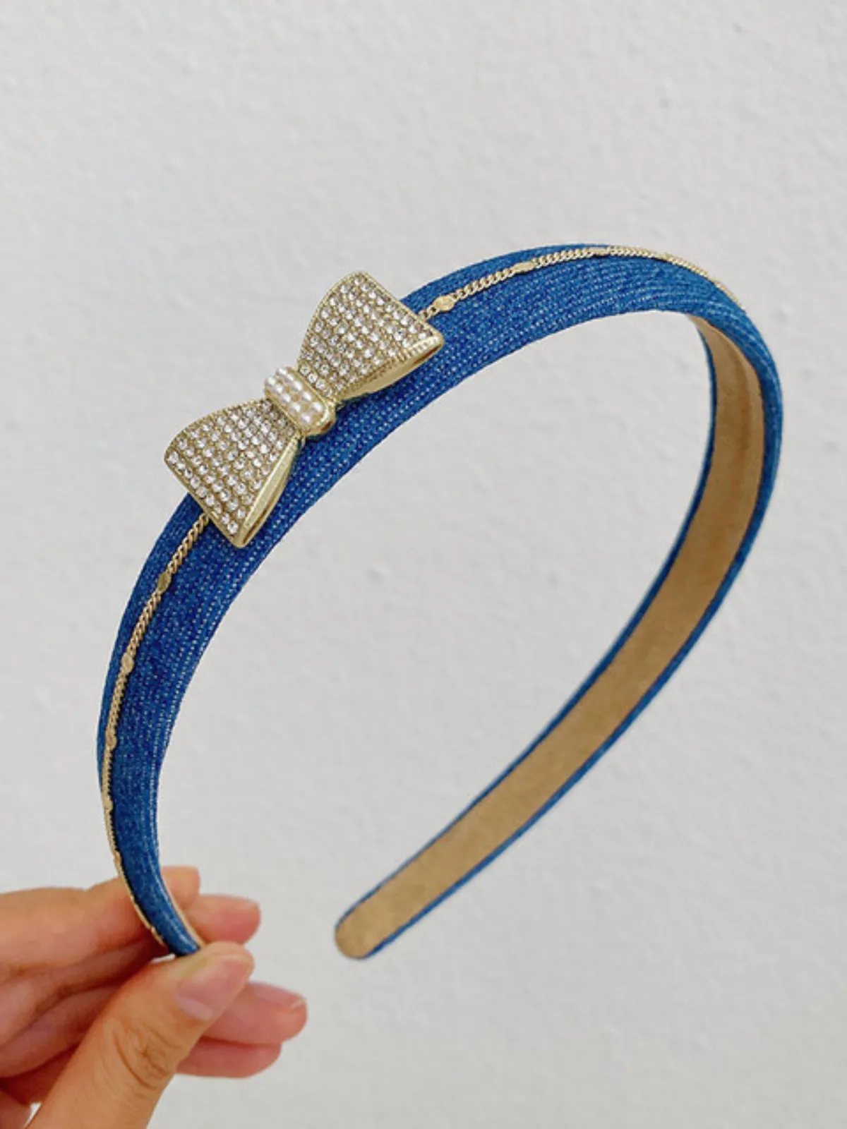 Razzle and Dazzle Denim Headband