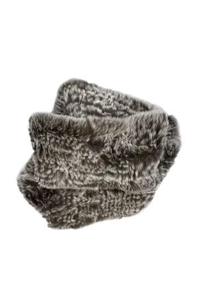 Rex Rabbit Infinity Fur Scarf