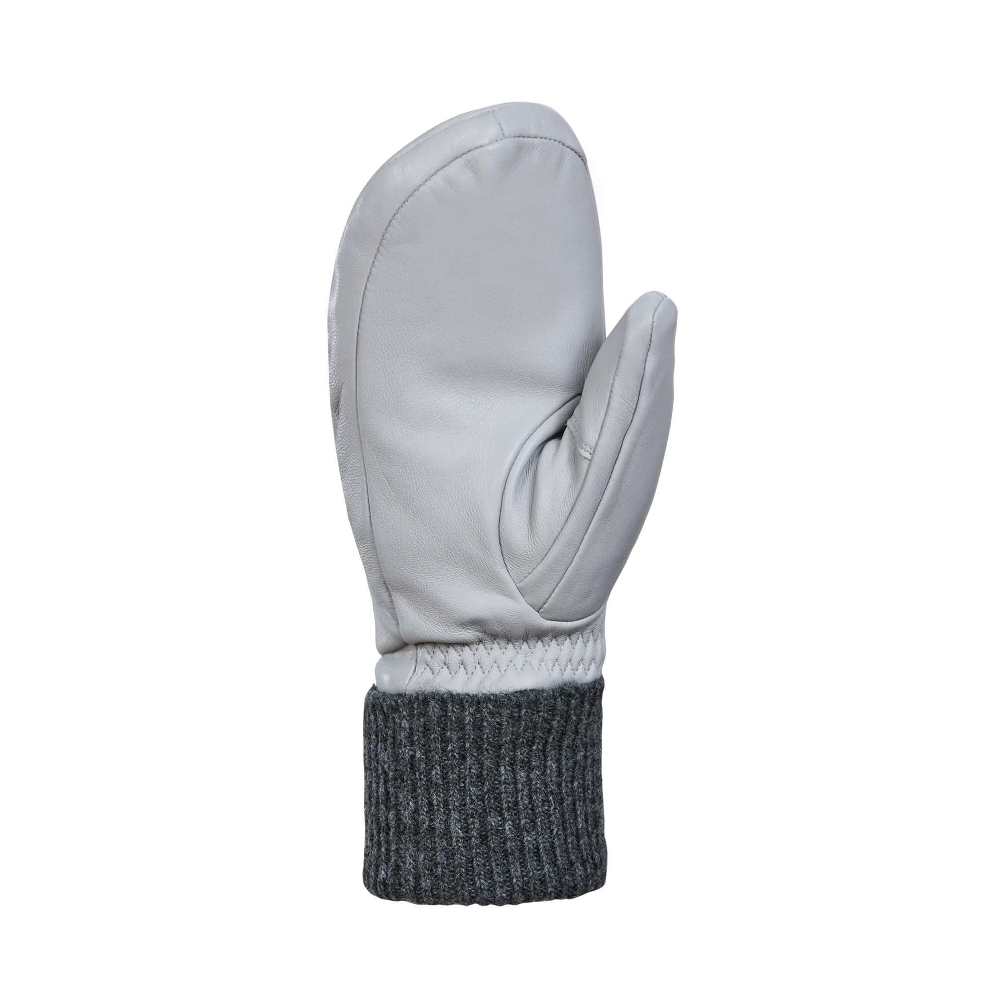 Rolly Leather Mittens - Women