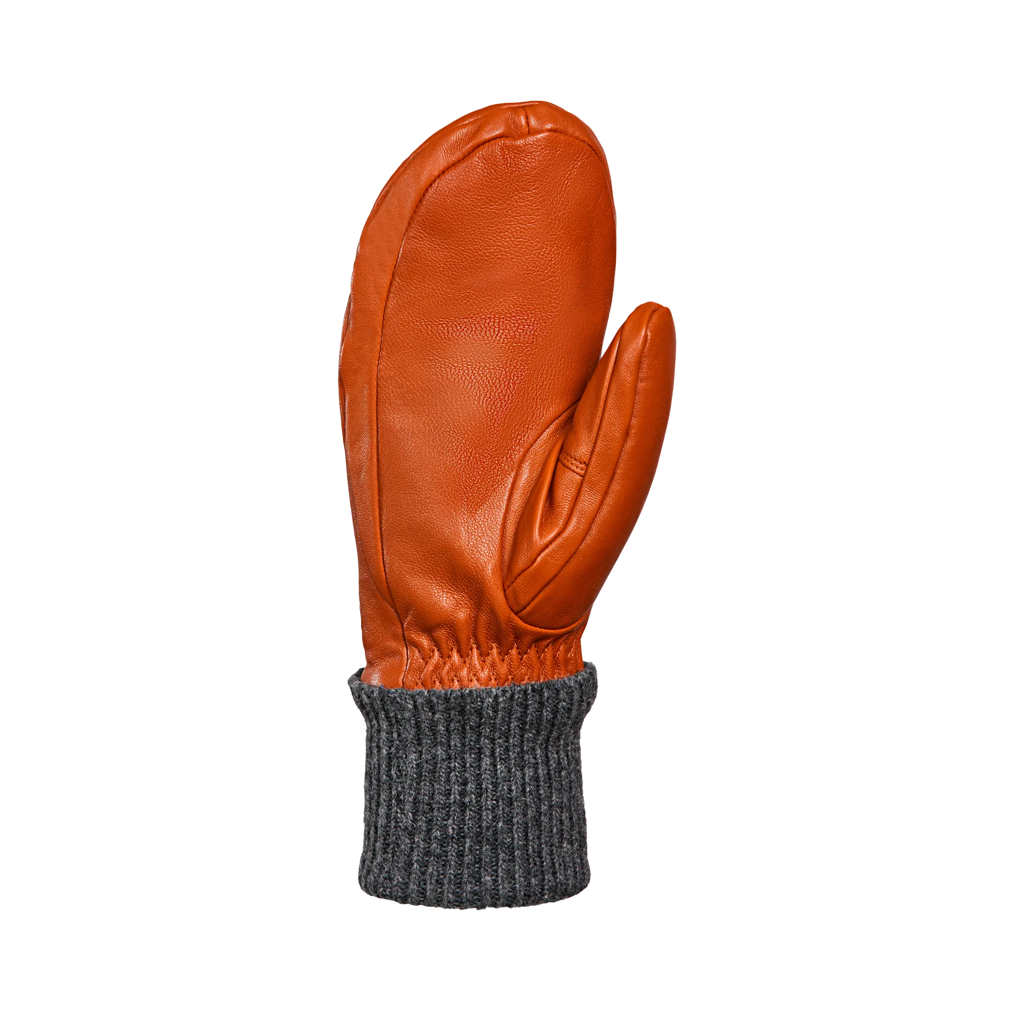 Rolly Leather Mittens - Women