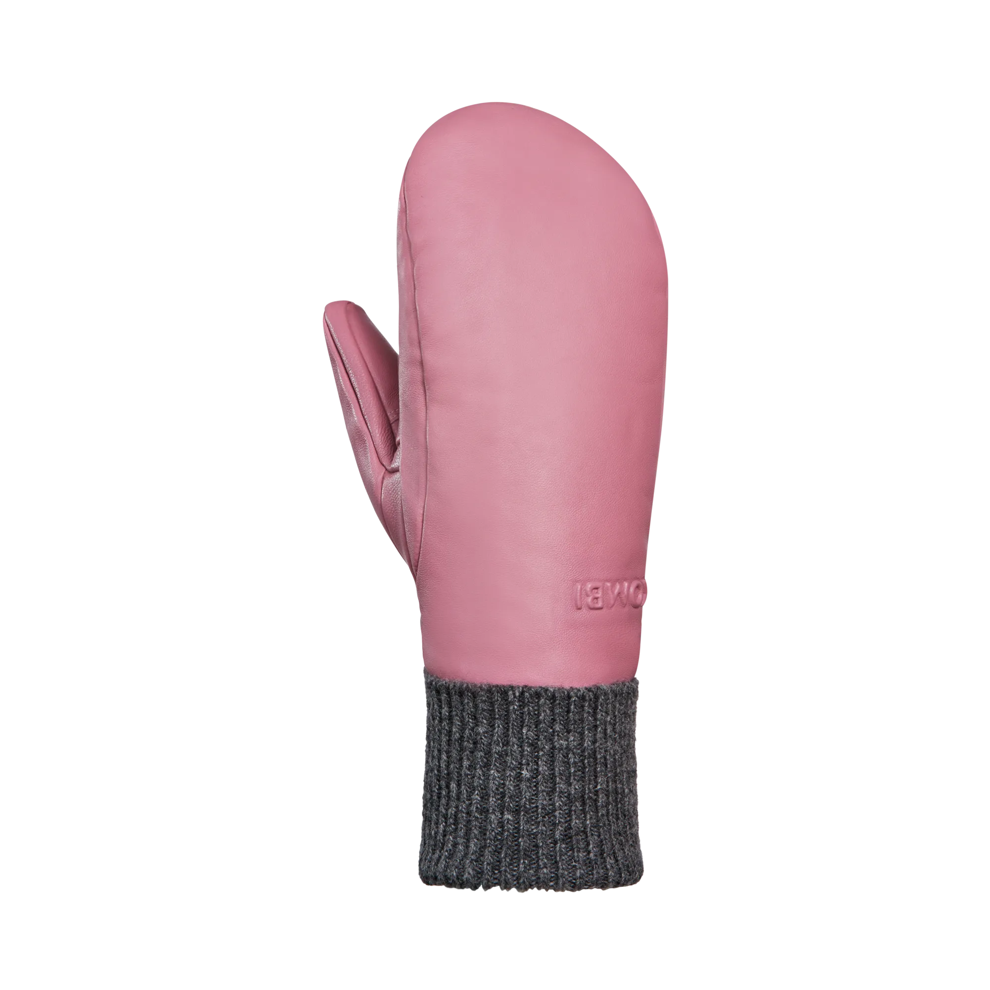 Rolly Leather Mittens - Women