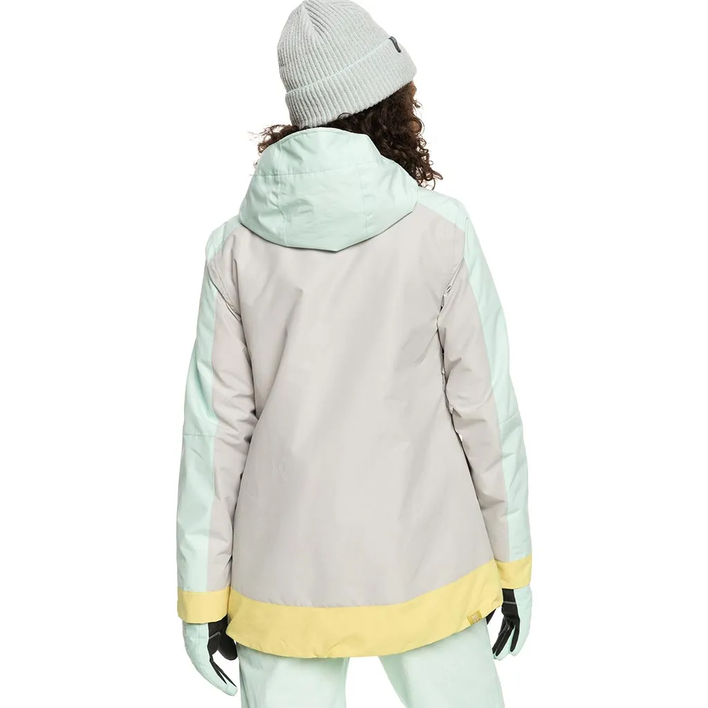 Roxy 2023 Womens Ravine Hoodie Jacket - Grey Violet