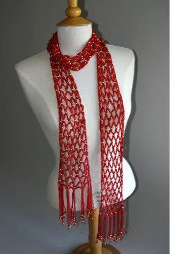 Scarves Crochet Pattern Leaflet