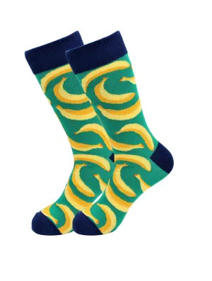 Sick Socks – Banana – Favorite Foods Casual Dress Socks