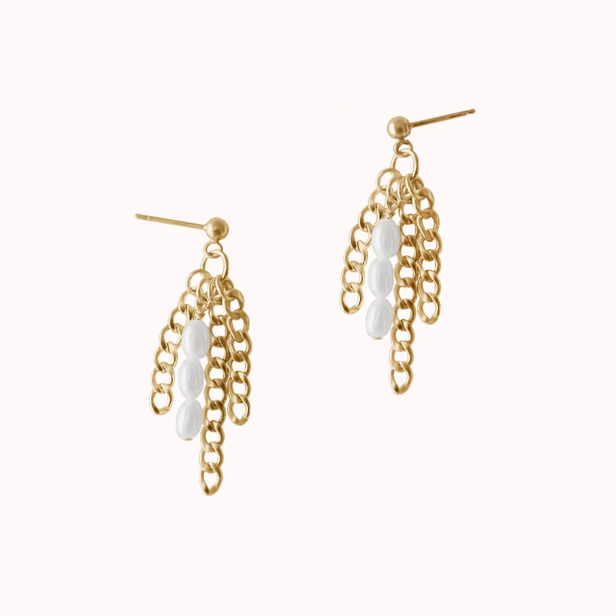 Sloan Pearl Dangle Earrings