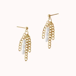 Sloan Pearl Dangle Earrings