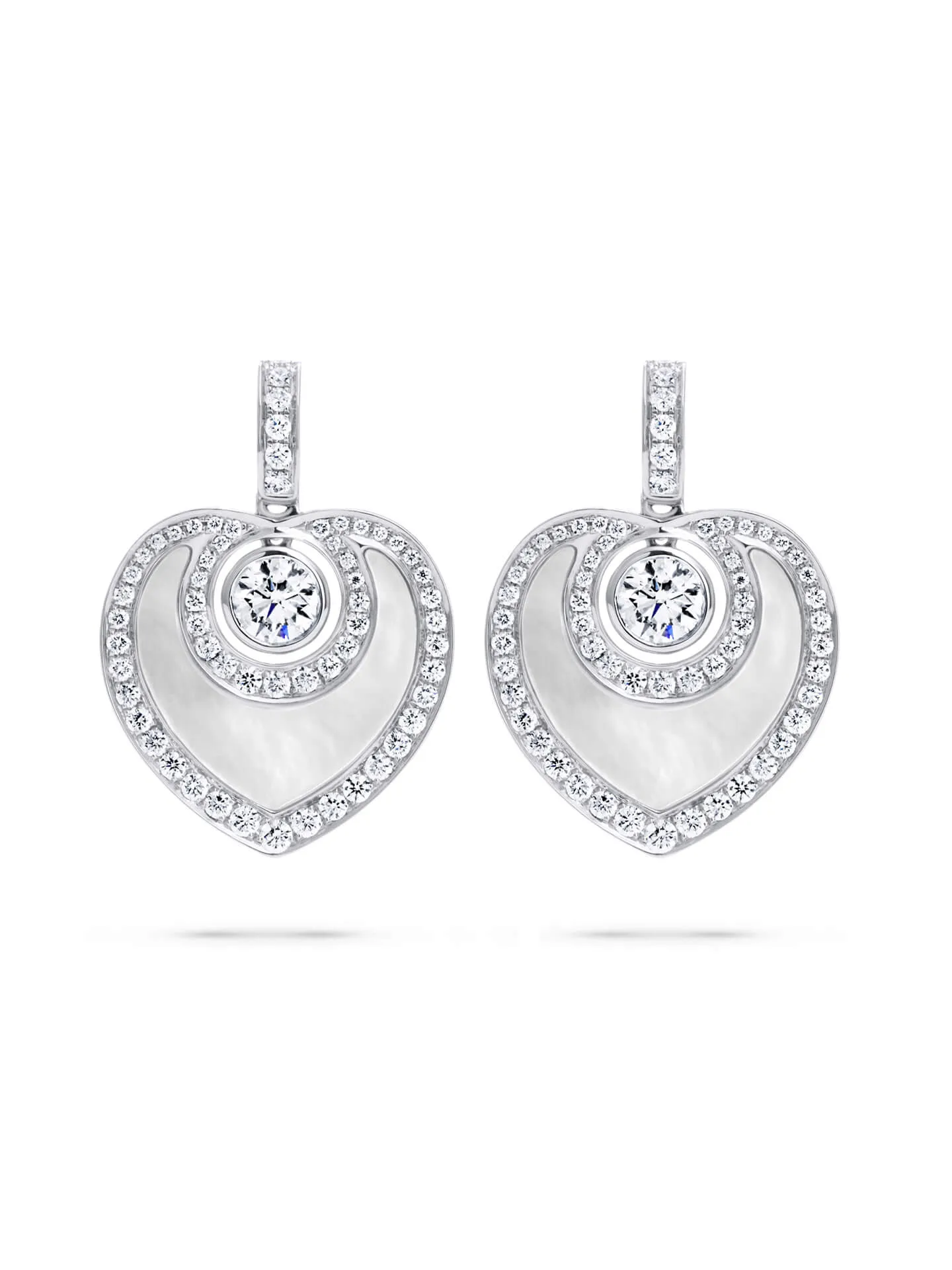 Sophie Mother of Pearl and Diamond Earrings