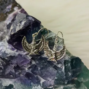 Sterling Silver Isis Earrings