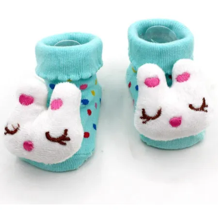 Unisex Baby Anti Slip Novelty Cartoon  Cotton Socks