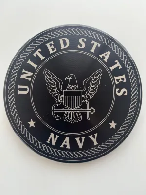 U.S. Navy Badge Hitch Cover