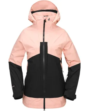 Womens At Stretch Gore-Tex Winter Jacket - Coral Haze