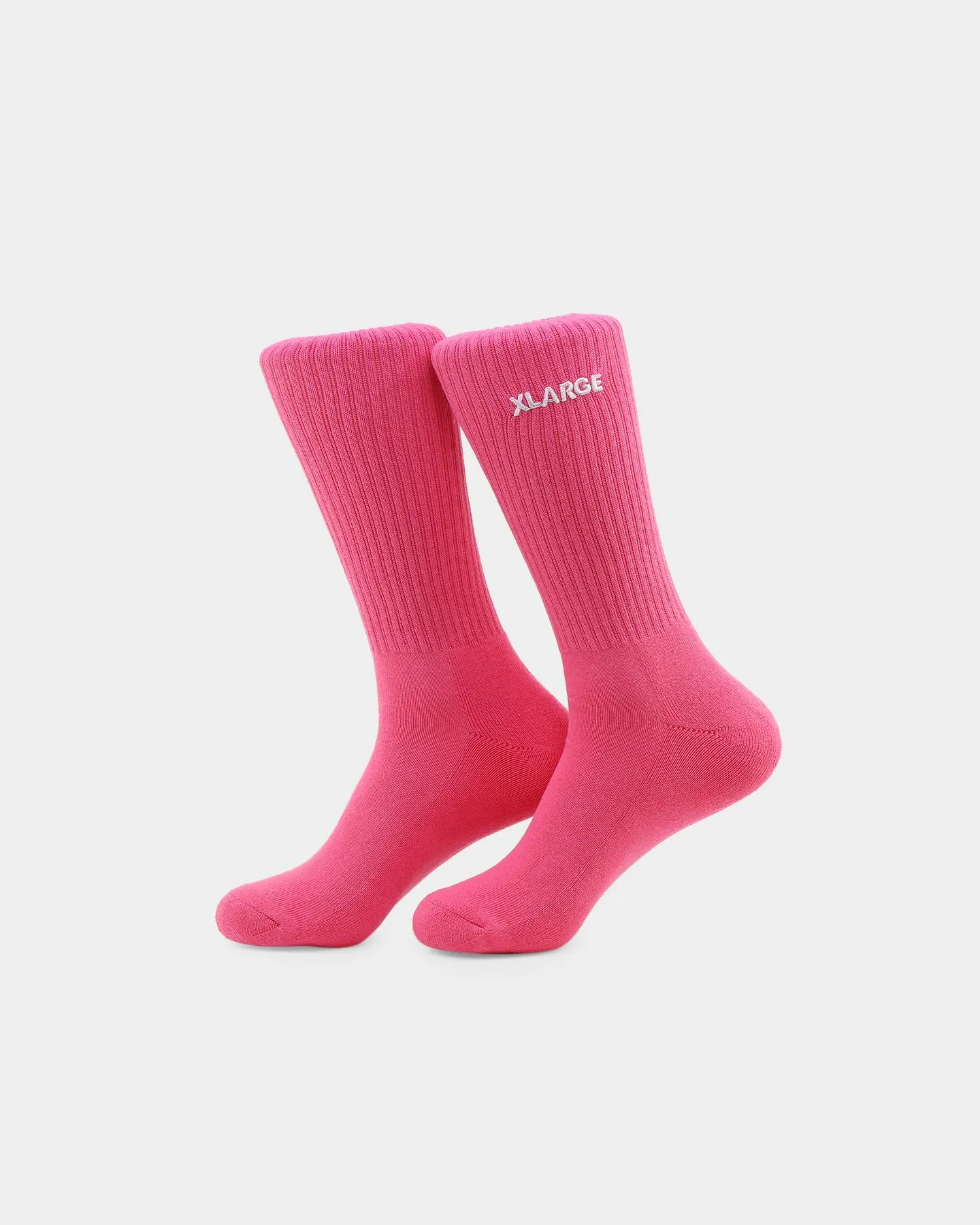 XLARGE Text Socks 3 Pack Navy/Pink/Blue