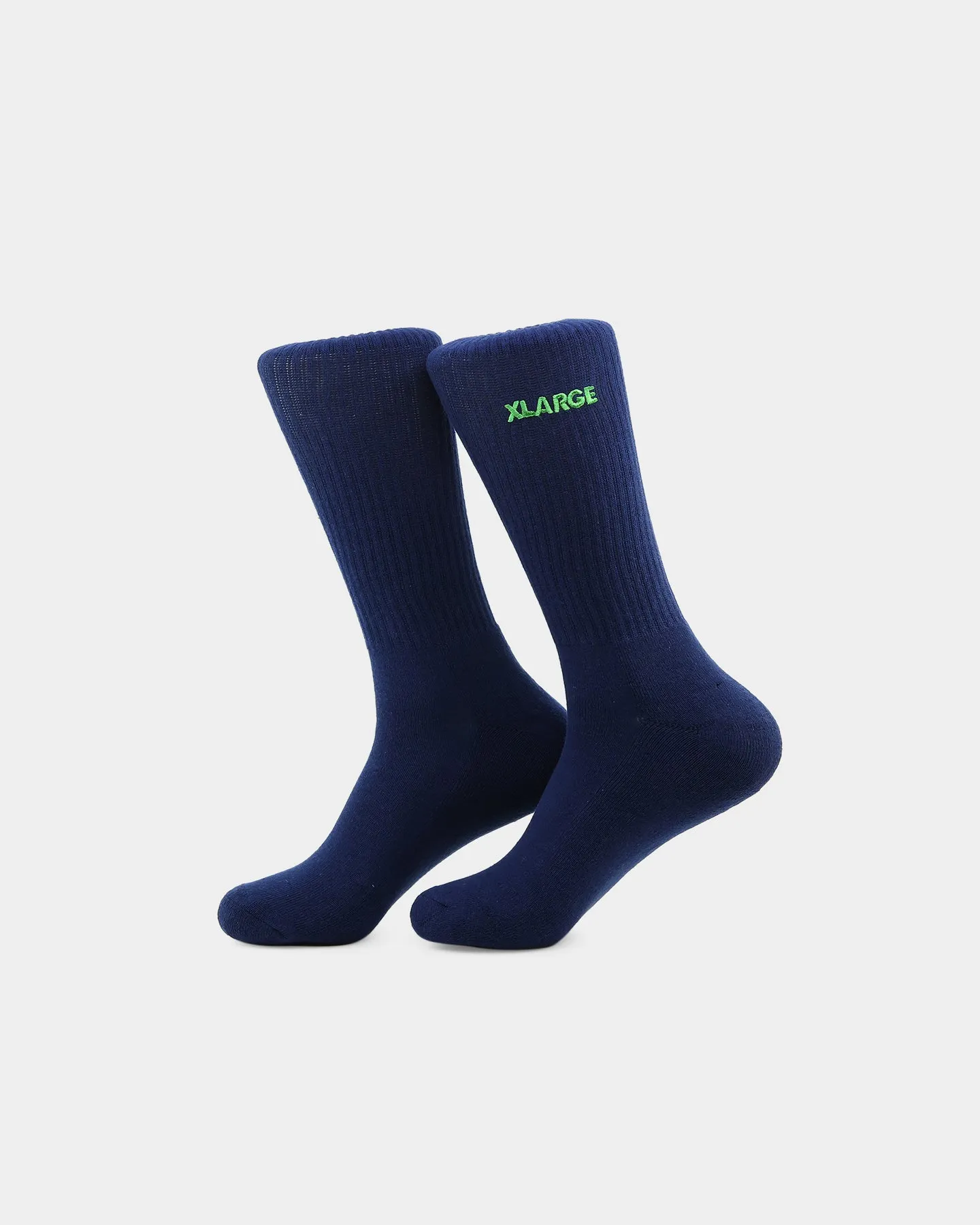 XLARGE Text Socks 3 Pack Navy/Pink/Blue